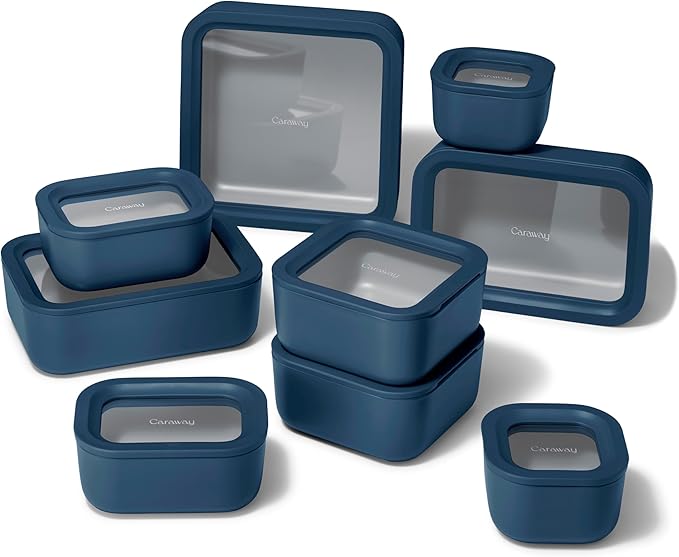 Caraway 25pc Glass Food Storage Set by Caraway