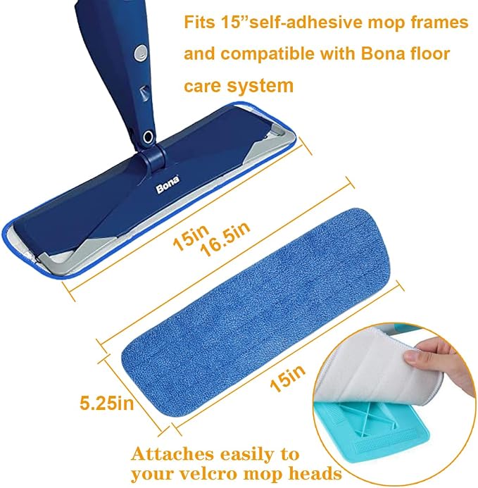 10 Pack Spray Mop Replacement Pads - Image 2