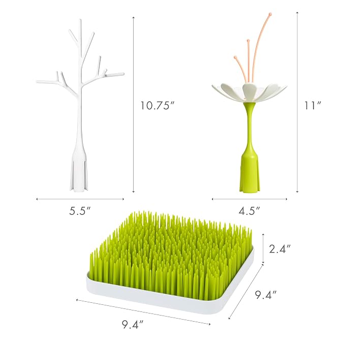 Boon Grass Countertop Drying Rack Bundle - Image 7