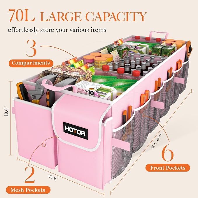 HOTOR Trunk Organizer for suv - Image 2