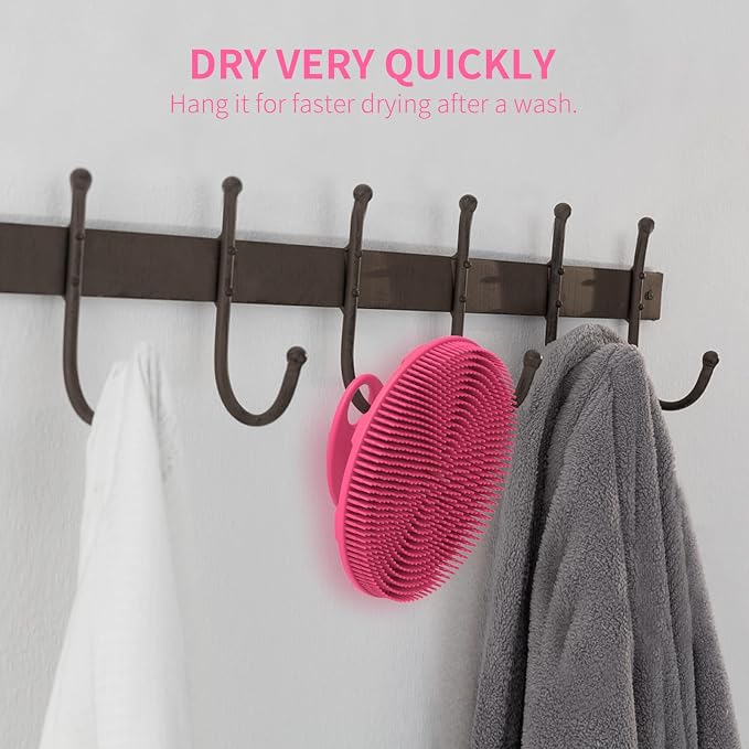 Silicone Body Scrubber, BEAUTAIL Shower Bath Scrubber, More Hygienic Than - Image 5