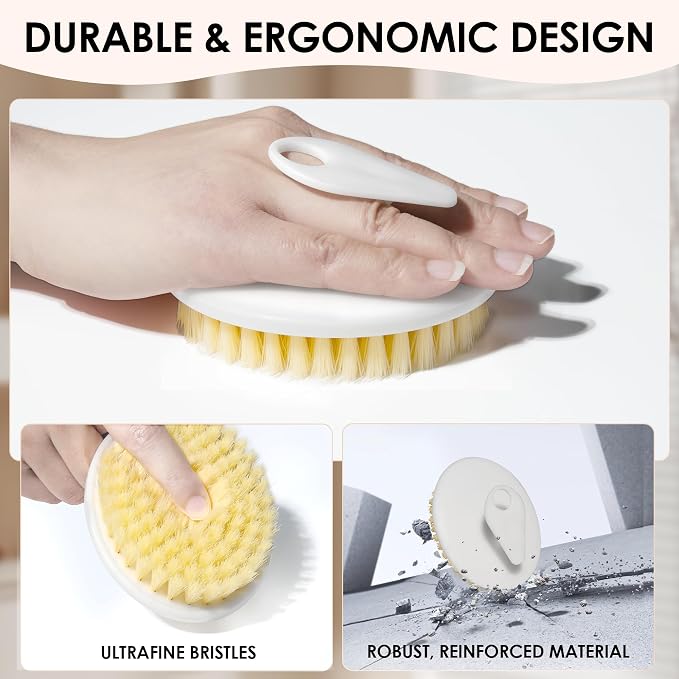 INNERNEED PP Shower Brush Body Exfoliating Scrubber, - Image 4