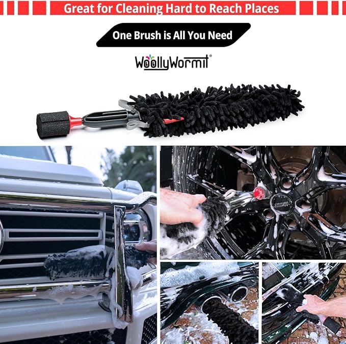 Wheel Cleaning Brush Car Detailing Kit - Image 4