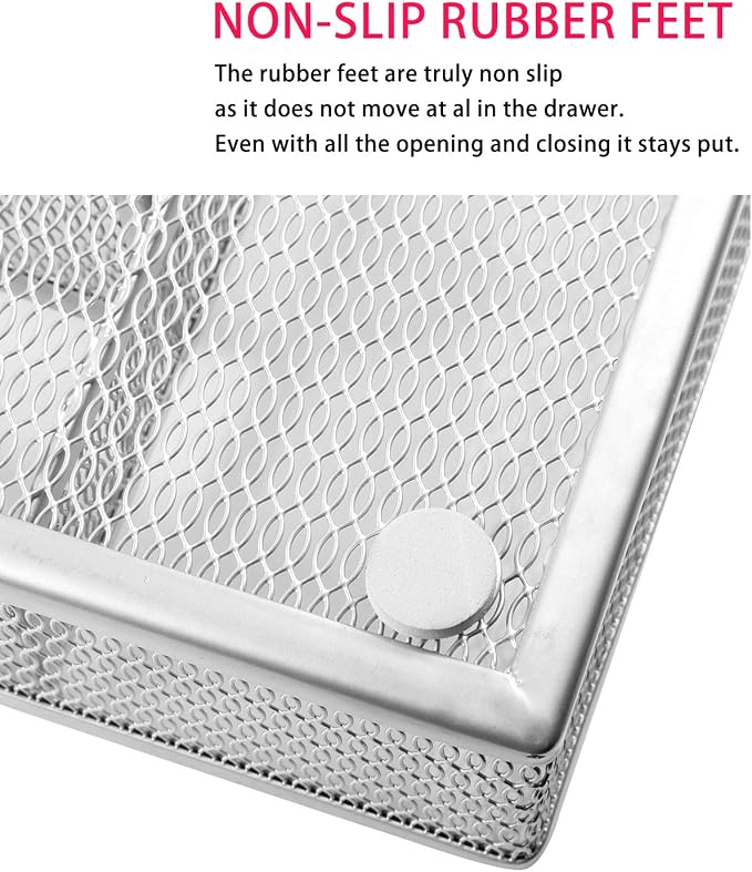 JANE EYRE Drawer Organizer, Cutlery Tray Silverware Flatware Storage Divider - Image 5
