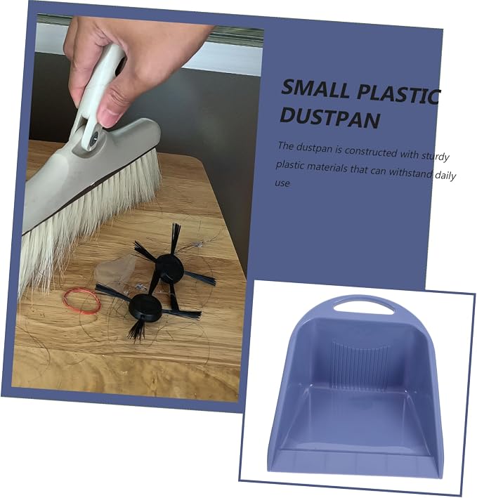 Portable Handheld Dust Pan for Home Cleaning Small Plastic Debris Collection - Image 9