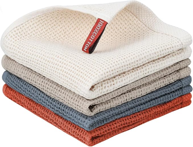 Nialnant 100% Cotton Dish Cloths by Nialnant
