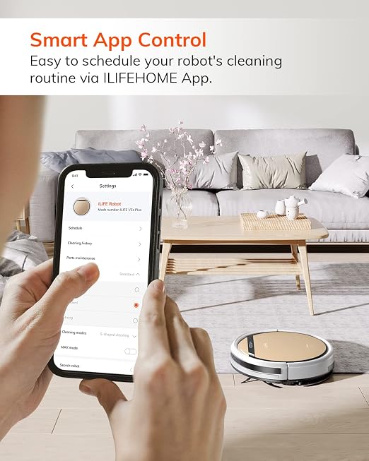 ILIFE V5s Plus Robot Vacuum and Mop Combo - Image 3