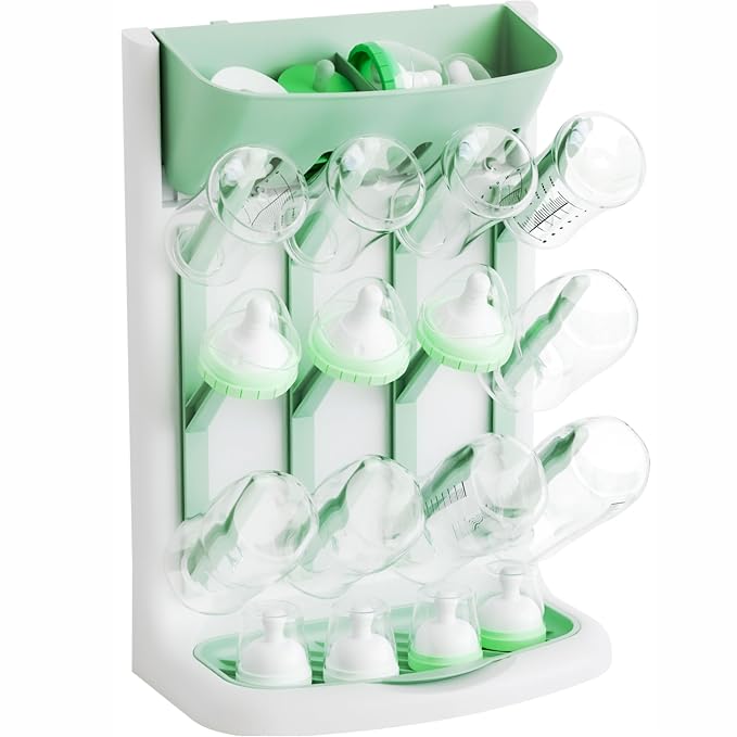 Yieach Larger Vertical Space Saving Drying Rack Baby Bottle by Yieach