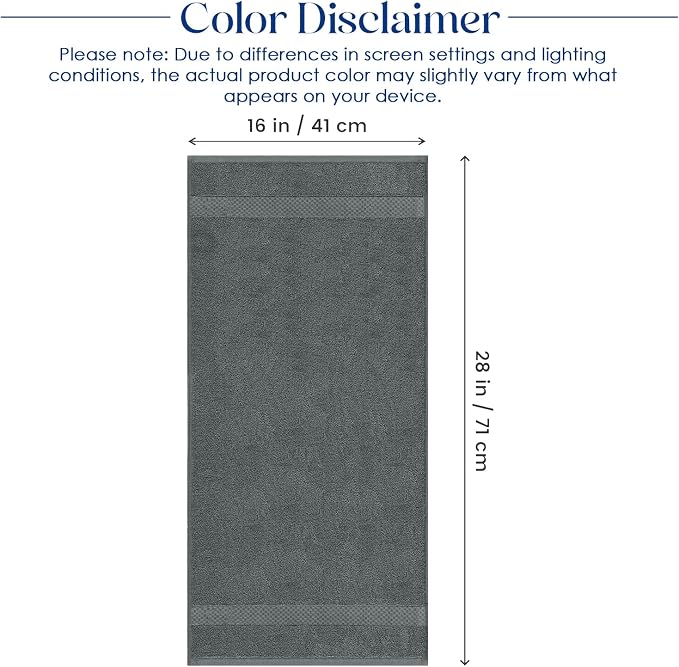 DAN RIVER 6-Pack Premium Hand Towels - Image 2