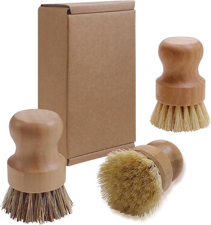 Wooden Dish Scrub Brush - Image 2