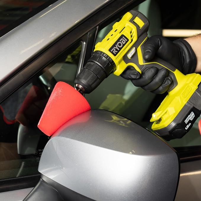 Maxshine Universal M8 Wheel Drill Finishing Cone Sponge | Professional - Image 6