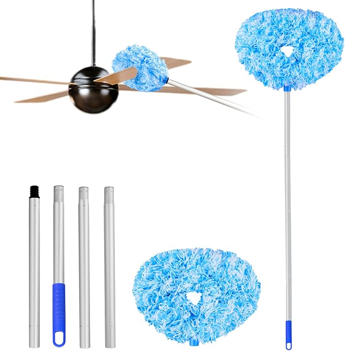 Ceiling Fan Cleaner Duster Reusable Microfiber Ceiling Fan Blade Cleaner by Unknown