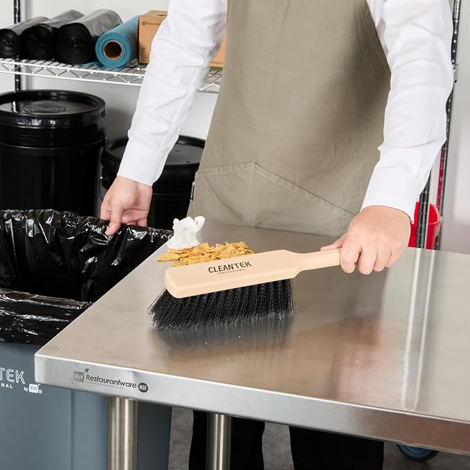 Restaurantware-Clean Tek Professional 13.78 Inch Counter Brush, 1 Heavy-Duty - Image 5