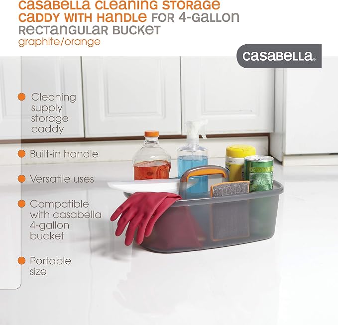 Casabella Plastic Cleaning Storage Caddy Bundle - Image 6