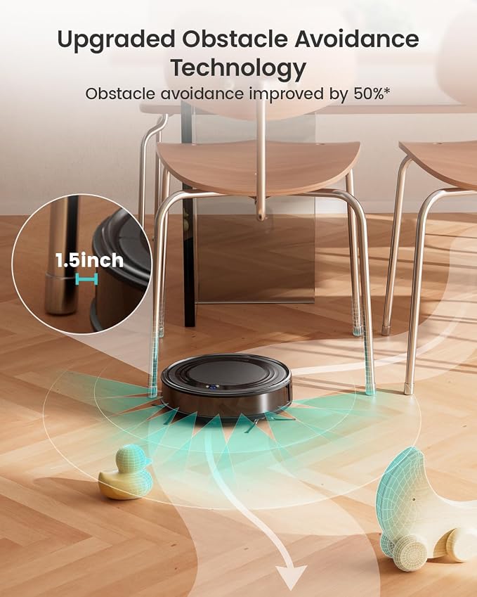 Lefant M310 Robot Vacuum Cleaner, 4500Pa Powerful Suction, PreciSense Obstacle - Image 2
