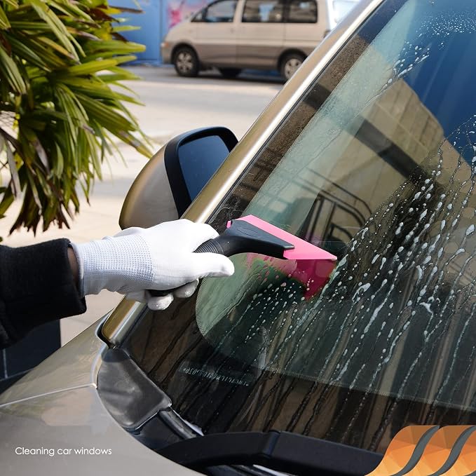 EHDIS Small Squeegee 5 inch Rubber Window Tint Windshield Scraper - Image 6