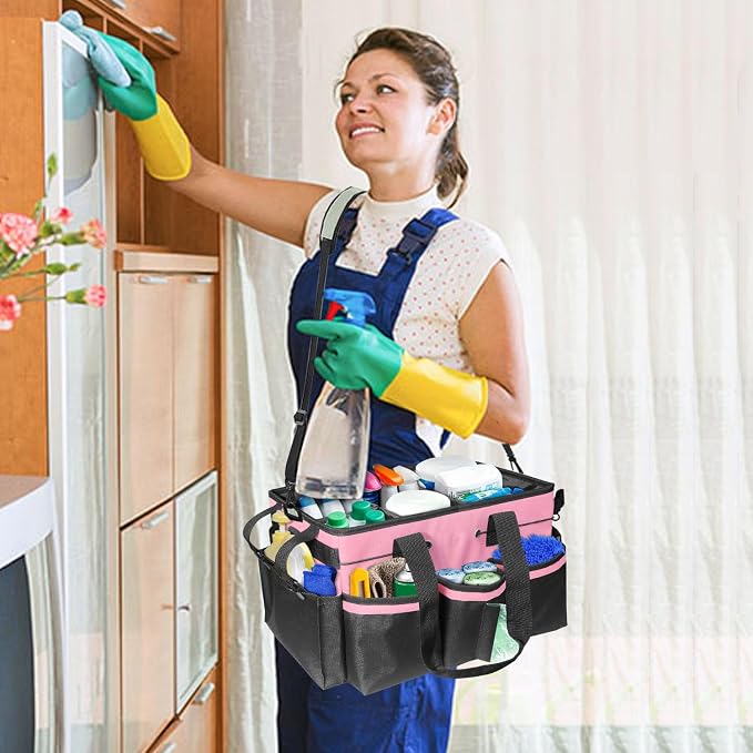 Cleaning Bags for Housekeepers, Large Cleaning Supplies Organizer - Image 2