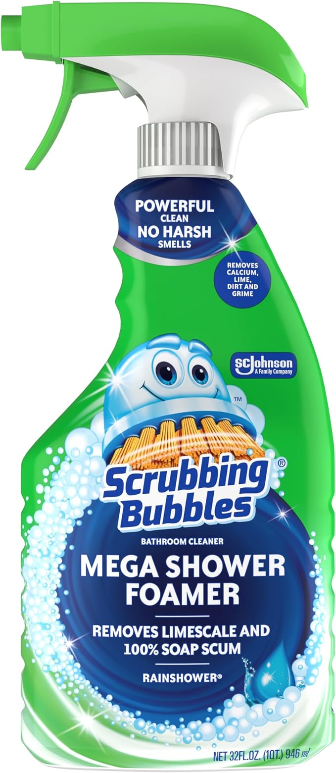 Scrubbing Bubbles Mega Bathroom and Shower Cleaner Spray, Foaming Action by ScrubbingBubbles