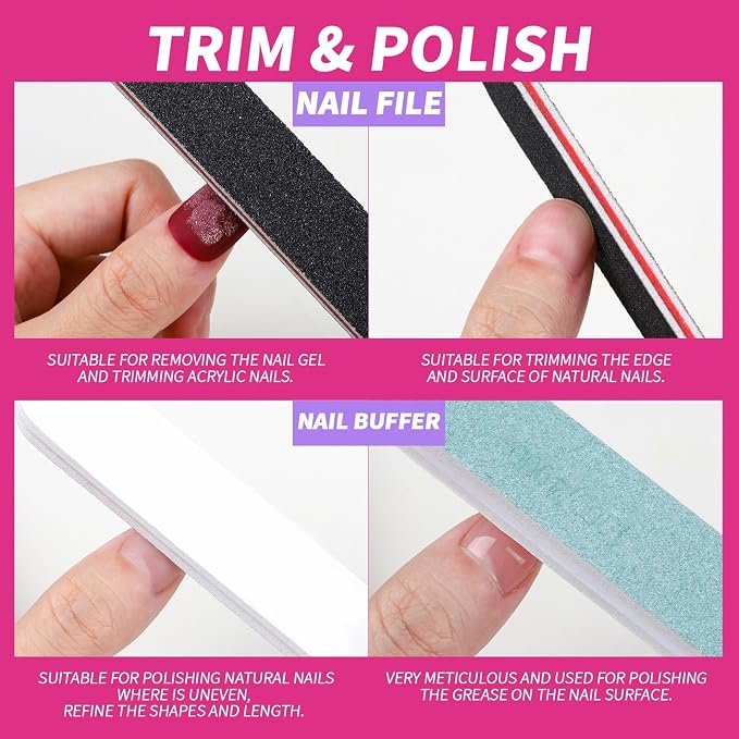 FANDAMEI Nail Polish Gel Remover Tools Kit - Image 5