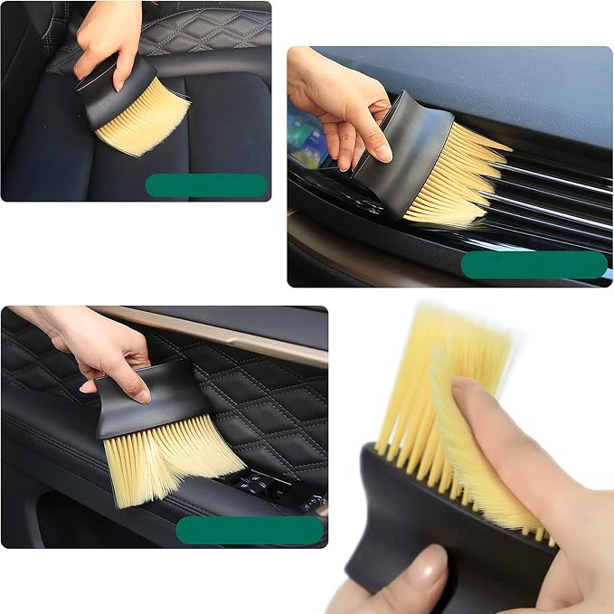 Auto Interior Dust Brush, Car Cleaning Brushes Duster, Soft Bristles Detailing - Image 7
