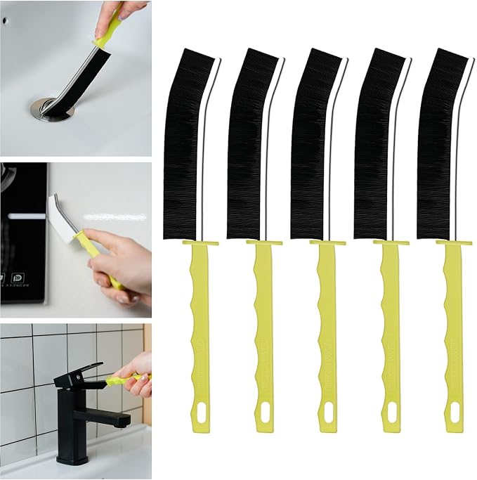 5-Pack Heavy-Duty Crevice Cleaning Brushes – Stiff Bristles - Image 9