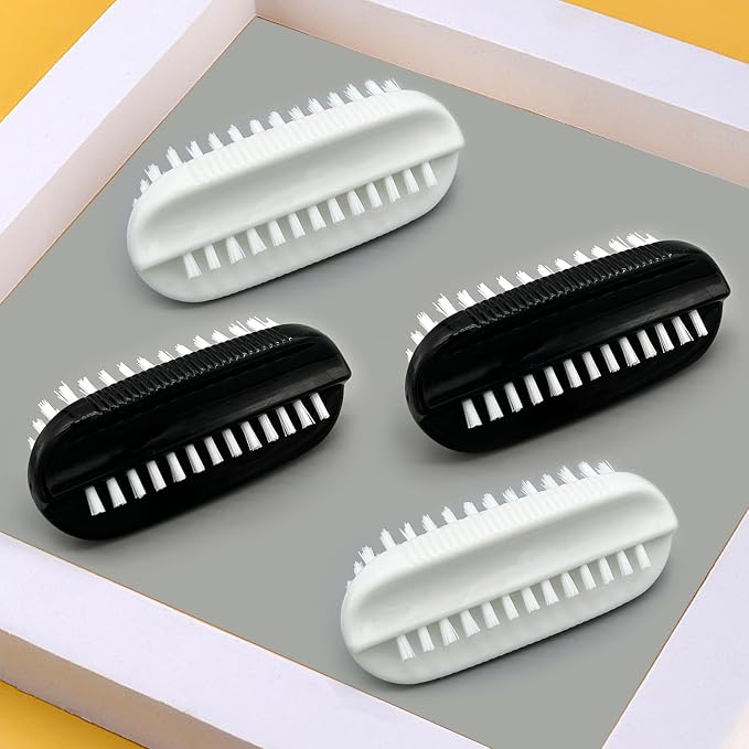 Nail Brush for Cleaning Fingernails Two Sided Hand Fingernail Scrub Brush Soft - Image 2