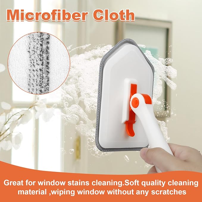 Long Handled Scrub Brush for Shower，3-in-1 Cleaning Brushes - Image 5