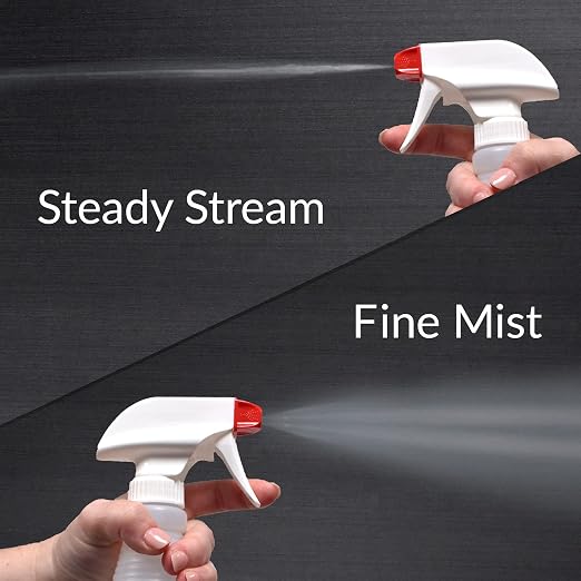 Pinnacle Mercantile Plastic Spray Bottles Leak Proof Technology Empty 32 oz - Image 3