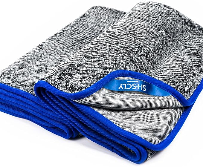 SHSCLY Professional Car Drying Towel – 2-Pack XL Microfiber Towels by SHSCLY