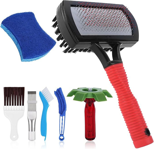 Aufind 7 PCS Different Air Conditioner Fin Cleaner kit, Brush Condenser Ac Coil by Aufind