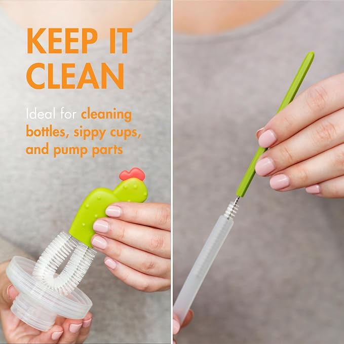 Boon Cacti Bottle Cleaning Brush Set - Image 5