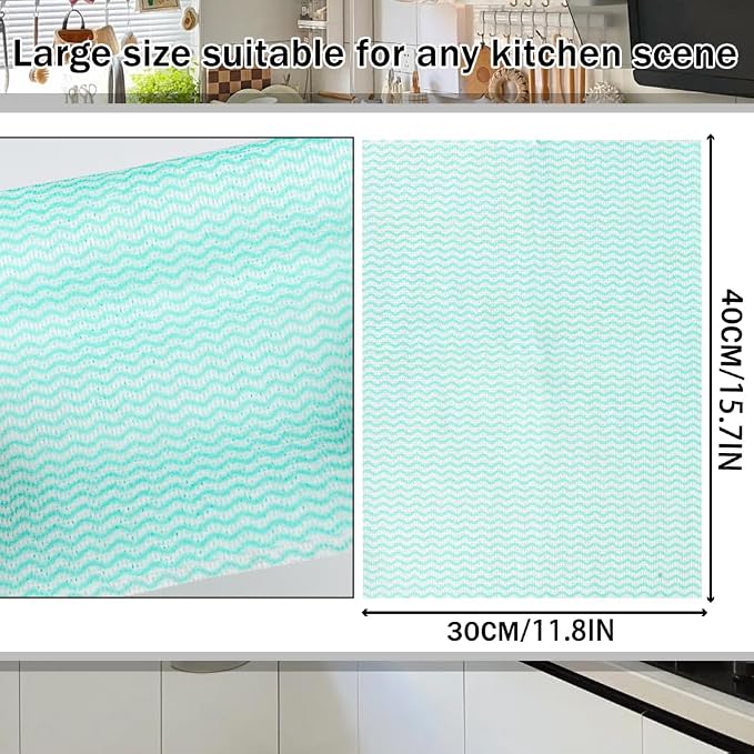Disposable Dish Cloth and Cleaning Handi Wipes, Bathroom and Windows - Image 2