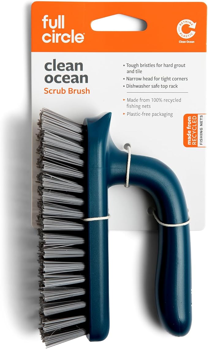 Full Circle Clean Ocean Grout & Tile Scrub Brush, - Image 2