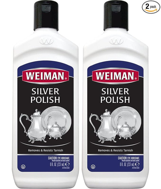 Weiman Silver Polish, 8 ounce Bottles by Weiman