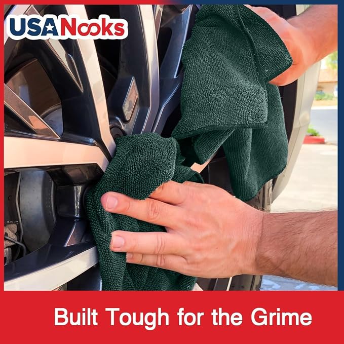 USANOOKS Premium 300GSM Microfiber Cleaning Cloth - Image 5