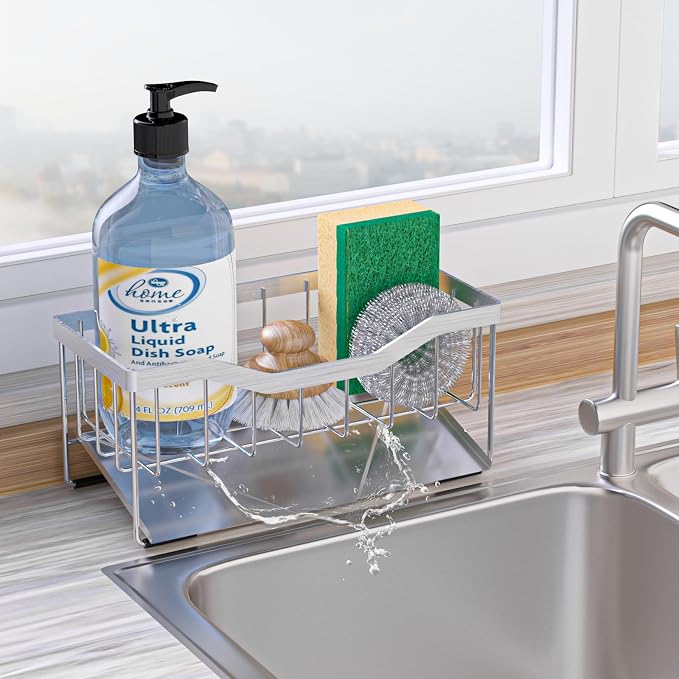 Vanwood Sponge Holder for Kitchen Sink by VanwoodKtichenExperys