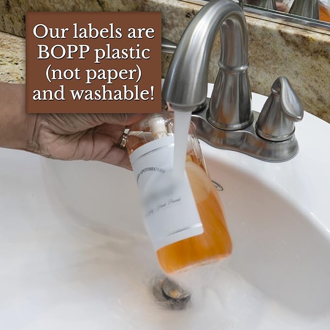 Clear Refillable Shampoo and Conditioner Bottles - Image 9