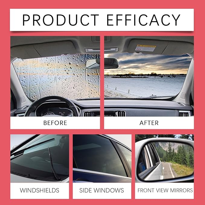 2Pc Automotive Oil Film Cleaning Brush, Windshield Cleaner - Image 5