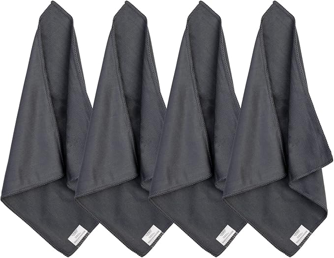 loukin 4 Pack Whiteboard Cleaning Cloth, Dry Erase Board Cloth by LOUKIN