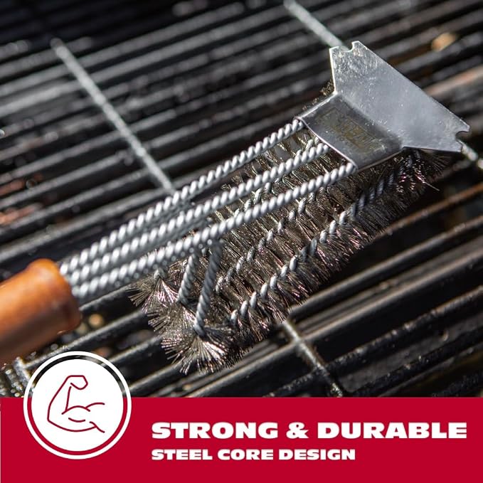 BBQ-AID All Angles BBQ Grill Brush - Image 7