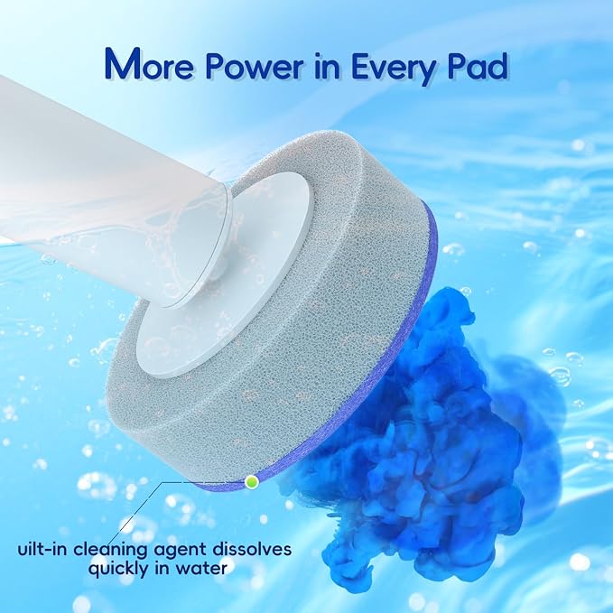 LFBEAR Disposable Toilet Brush Wand, Wall Mounted Toilet Cleaner Kit - Image 3