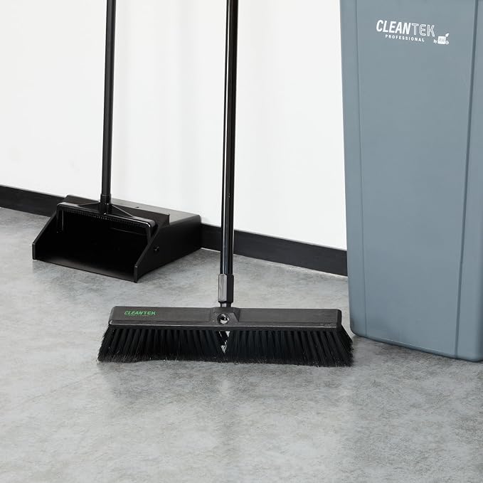 Restaurantware-BROOM HEAD ONLY: Clean Tek Professional 17.13-Inch Push Broom - Image 8