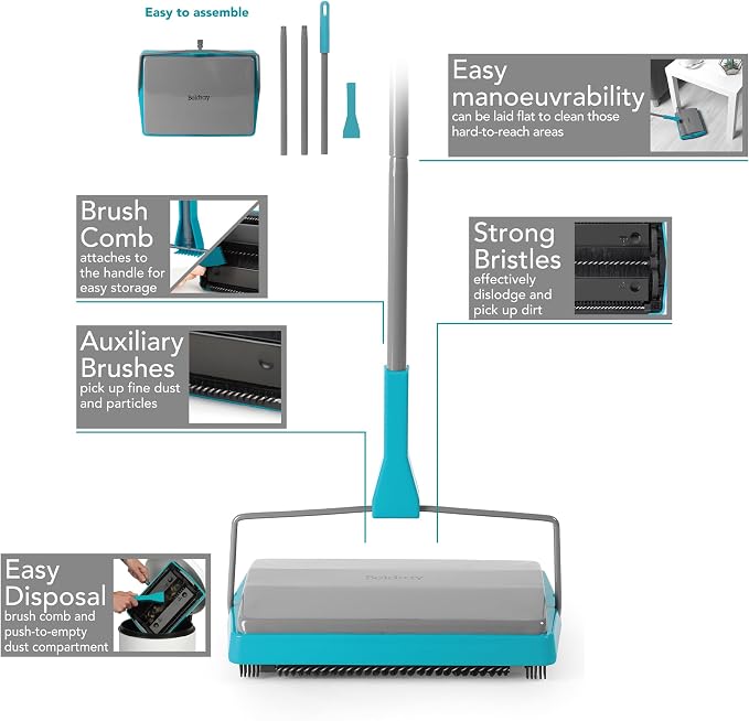 Beldray Manual Carpet Sweeper - Image 4