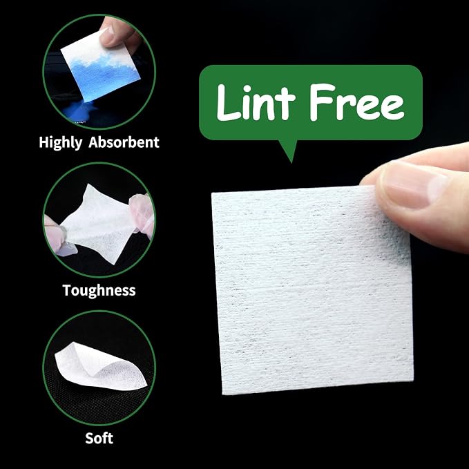 3000/1500PCS Gun Cleaning Patches+CLP Oil, Professional Wipes - Image 4