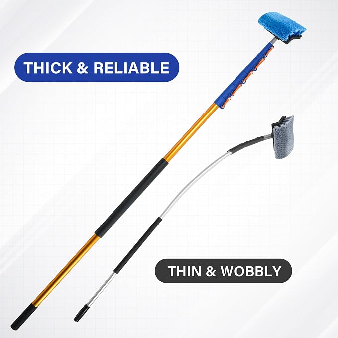 36 FT Exterior House Cleaning Brush Set - Image 3
