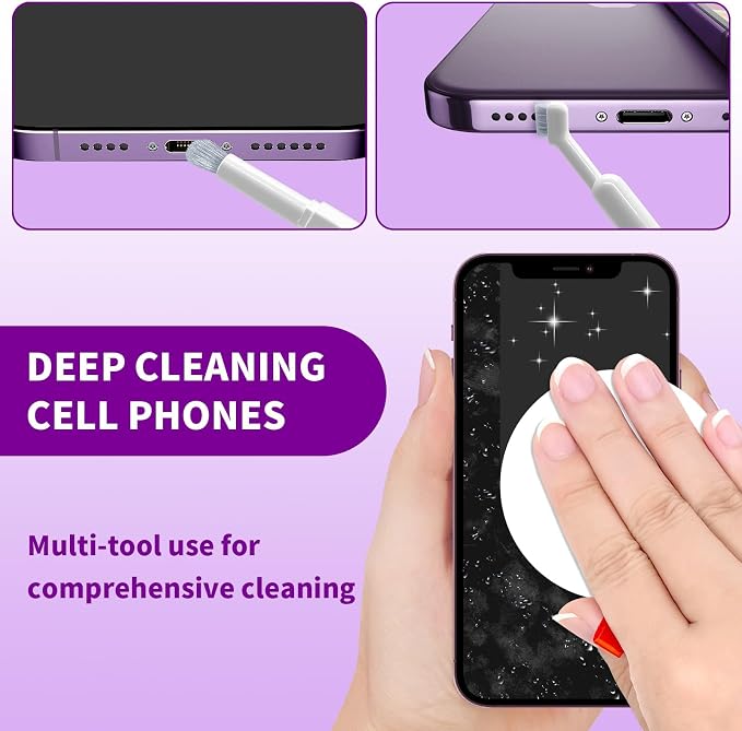 20-in-1 Cleaning Kit for Airpod Earbud Laptop Keyboard, Electronic Penlar - Image 3
