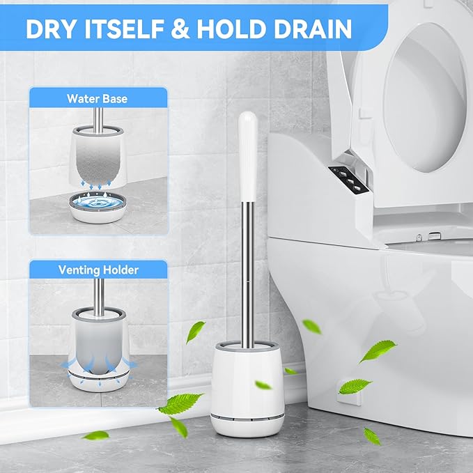 Toilet Brush, Toilet Brush and Holder - Image 5