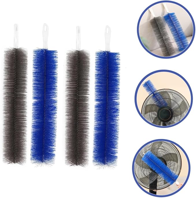 4pcs Fan Cleaning Brush Bendable Multi Purpose Crevice Brush - Image 7
