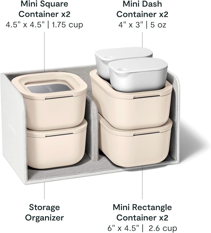Caraway Mini Food Storage 11pc Set - Image 3