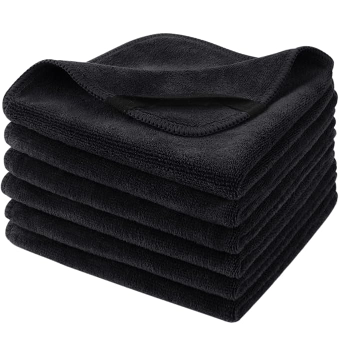 SINLAND Microfiber Facial Cloths Fast Drying Washcloth 12inch x 12inch by SINLAND